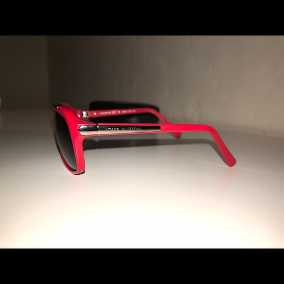 Red Louis Vuitton Sunglasses (AUTHENTIC) - Picture 5 of 8